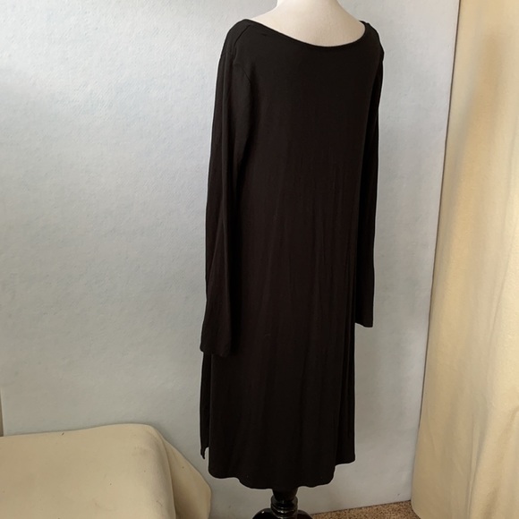 IsabelMaternity LongSleeve T-Shirt Snap FrontDress - Picture 7 of 12